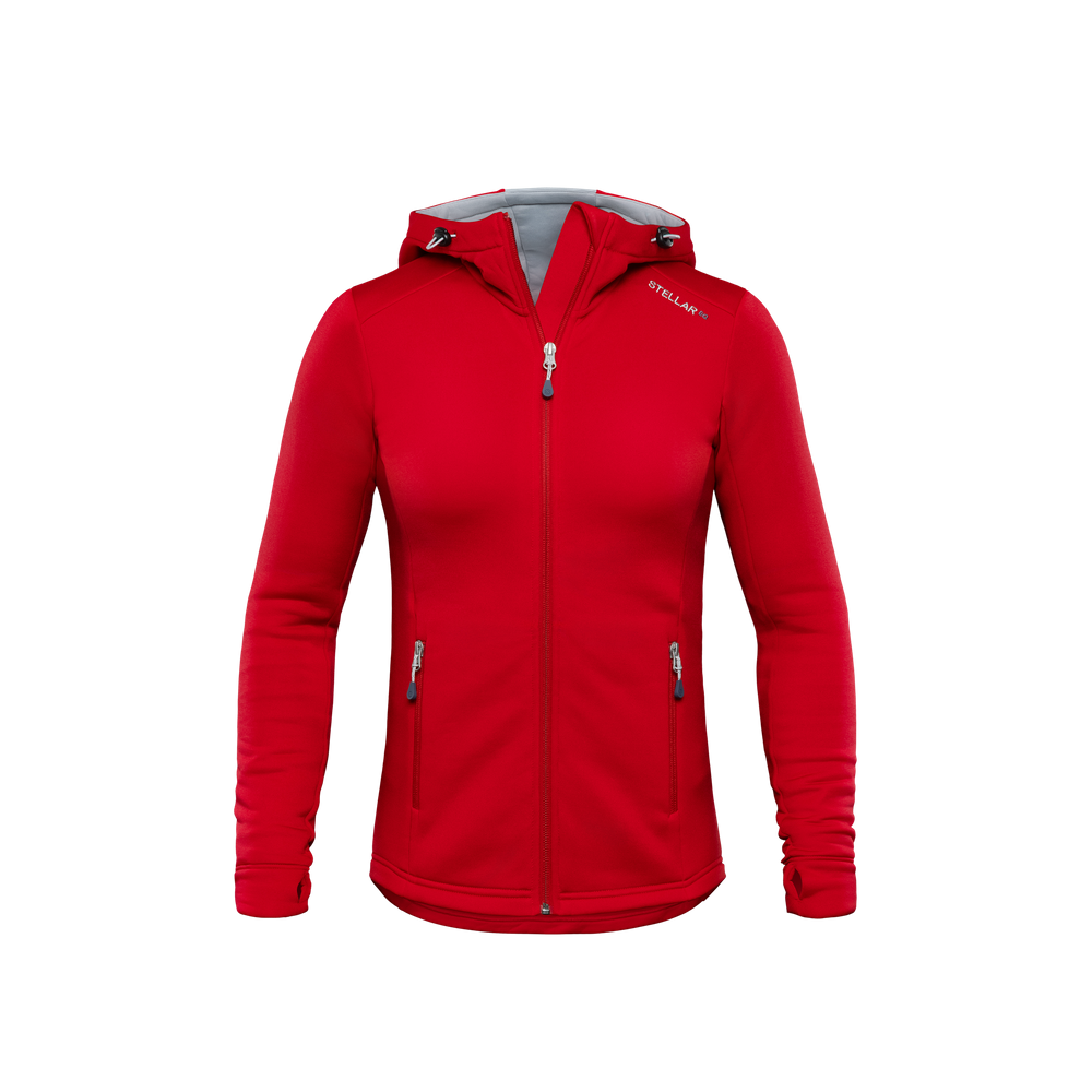 W Stellar Mid Hood 2.0 – Women's Technical Fleece Hoodie | Stellar